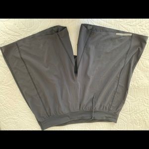 Black unlined lululemon athletic shorts.